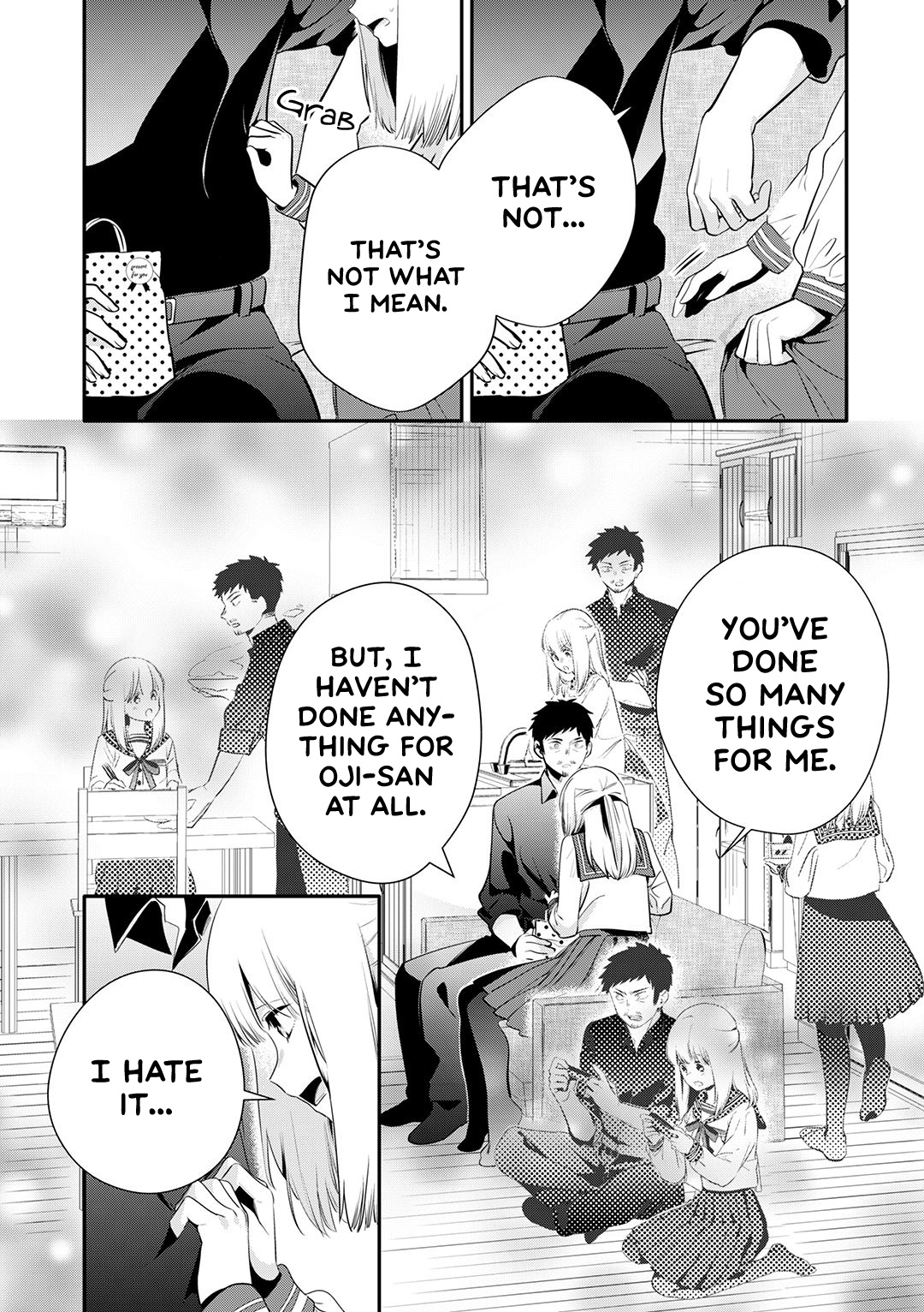 A Story About an Old Man Teaches Bad Things to a School Girl Chapter 27 page 12 - Chapter 27: Teach Me More Bad Things [END]