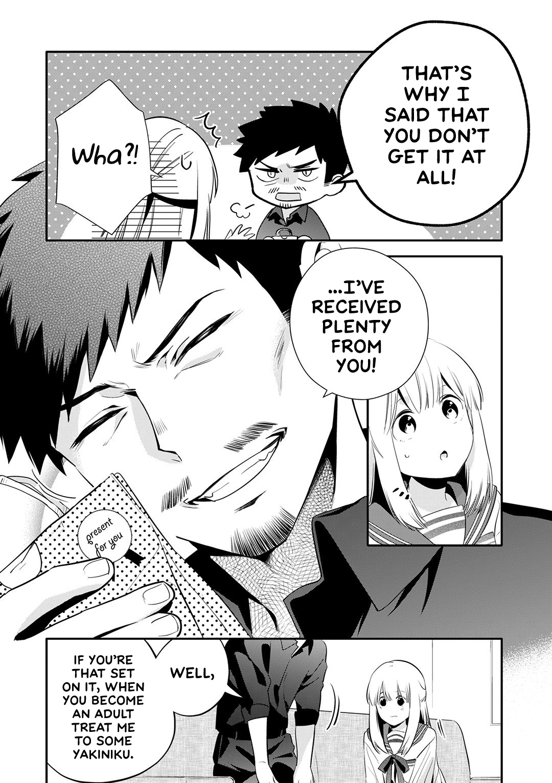 A Story About an Old Man Teaches Bad Things to a School Girl Chapter 27 page 13 - Chapter 27: Teach Me More Bad Things [END]