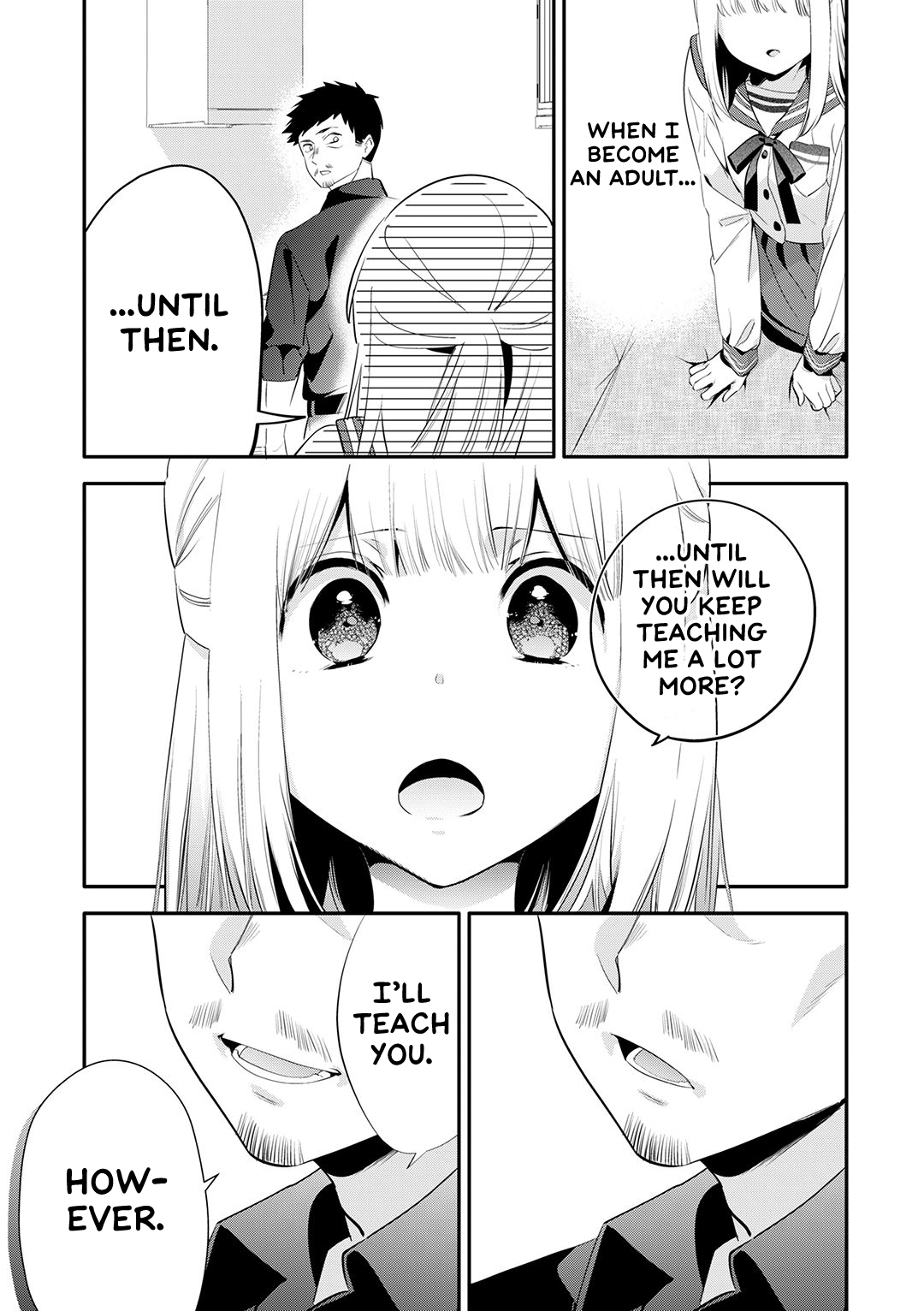 A Story About an Old Man Teaches Bad Things to a School Girl Chapter 27 page 14 - Chapter 27: Teach Me More Bad Things [END]