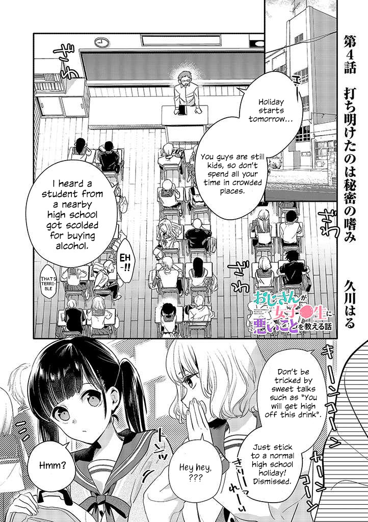 A Story About an Old Man Teaches Bad Things to a School Girl Chapter 4 page 1 - Chapter 4
