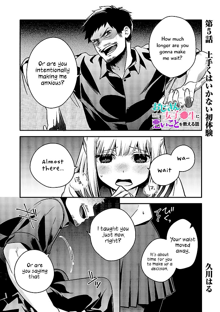 A Story About an Old Man Teaches Bad Things to a School Girl Chapter 5 page 1 - Chapter 5