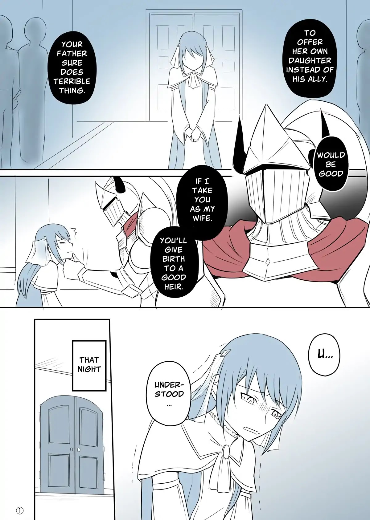 A Story about Armored King and Captive Princess Chapter 0 page 1 - Oneshot
