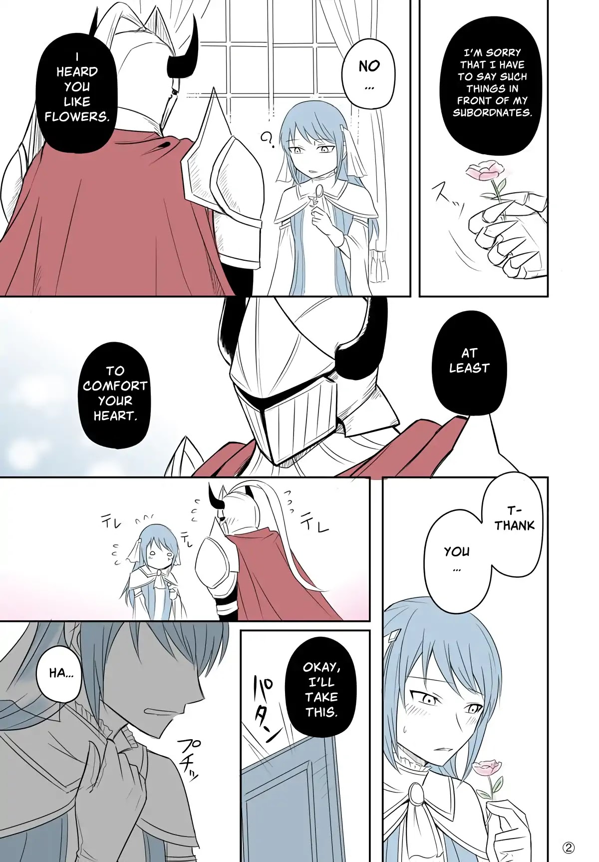 A Story about Armored King and Captive Princess Chapter 0 page 2 - Oneshot