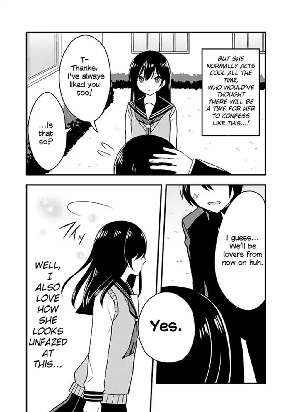 A Story About Being Confessed by a Cool Girl. Chapter 0 page 2 - Oneshot