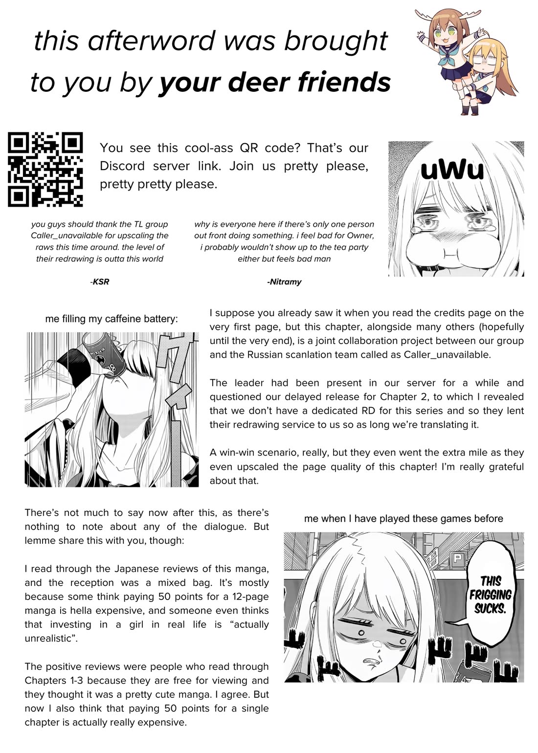 A Story About Investing in a Girl at the Workplace Chapter 2 page 14 - Chapter 2: Paying For Gacha Is an Investment (2)