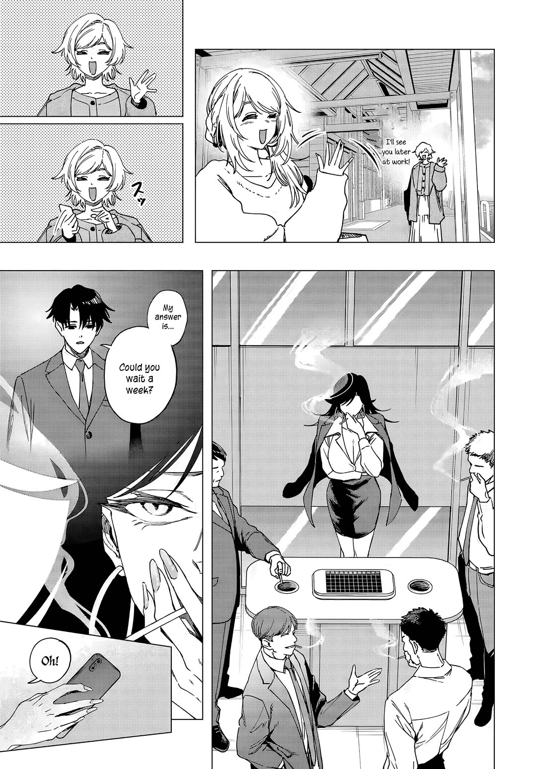 A Story About Investing in a Girl at the Workplace Chapter 28 page 8 - Chapter 28: Selection (1)