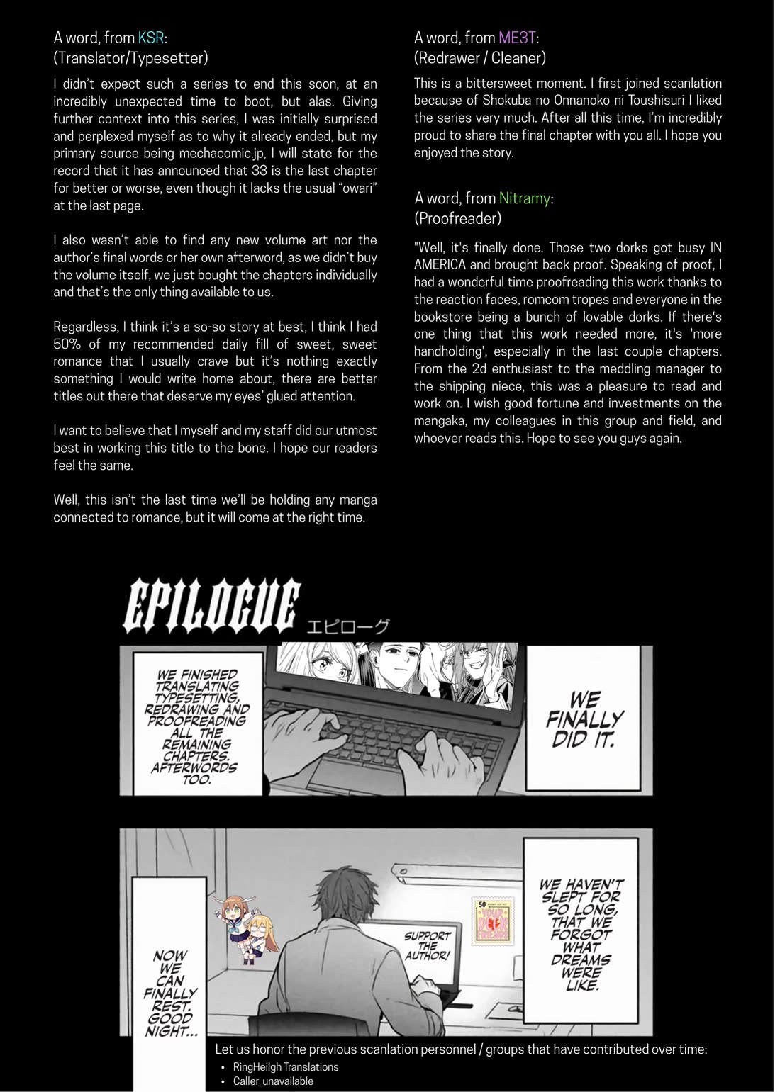 A Story About Investing in a Girl at the Workplace Chapter 33 page 14 - Chapter 33: The Story of Investing in a Girl at Work (2) [END]