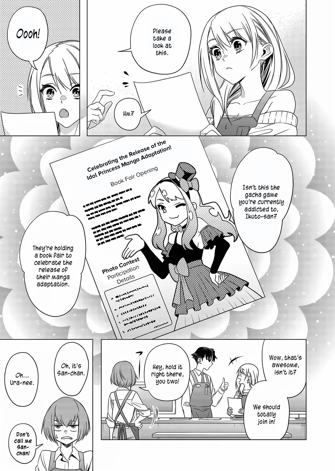 A Story About Investing in a Girl at the Workplace Chapter 4 page 4 - Chapter 4: Book Fairs (1)
