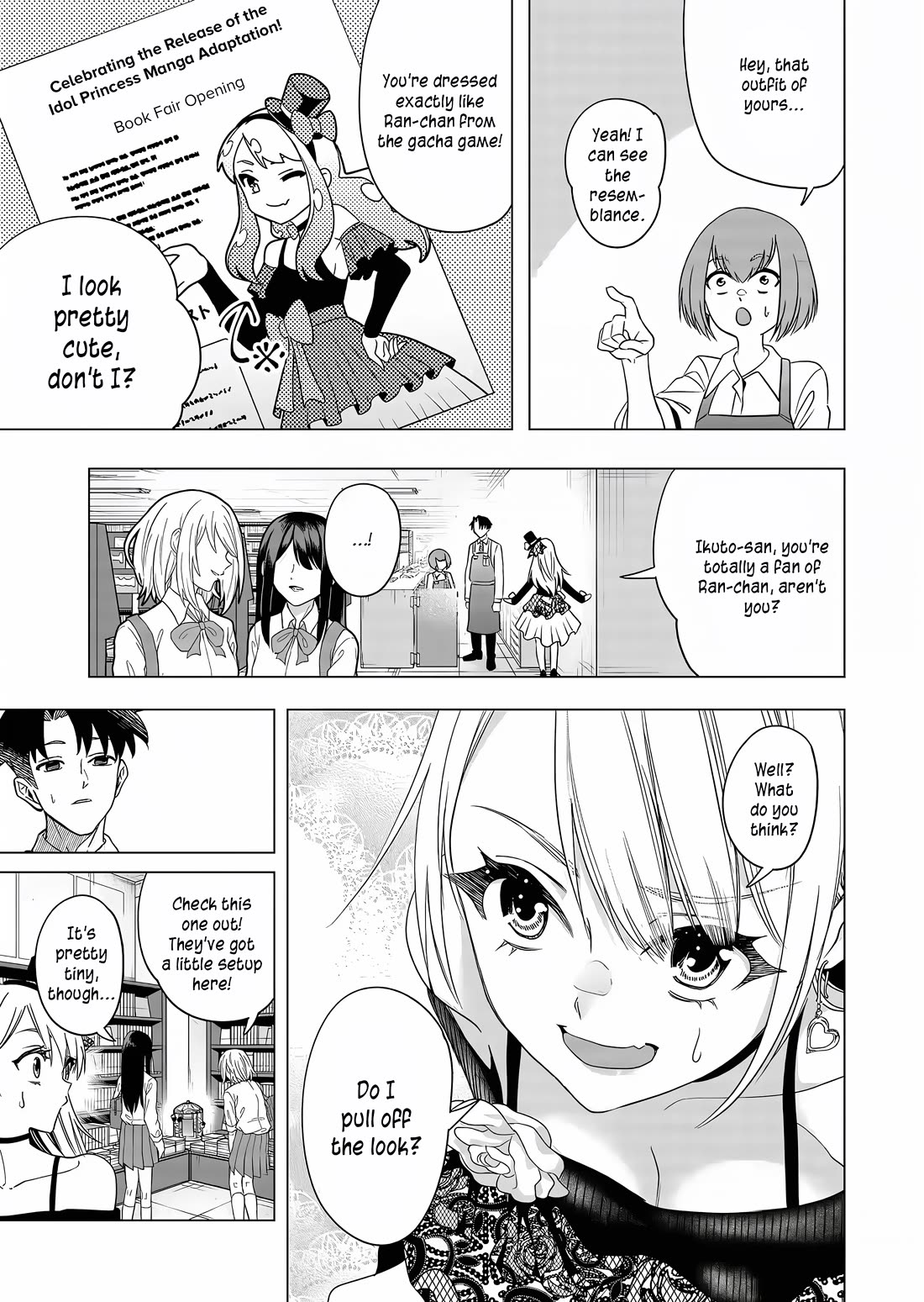 A Story About Investing in a Girl at the Workplace Chapter 5 page 4 - Chapter 5: Book Fairs (2)