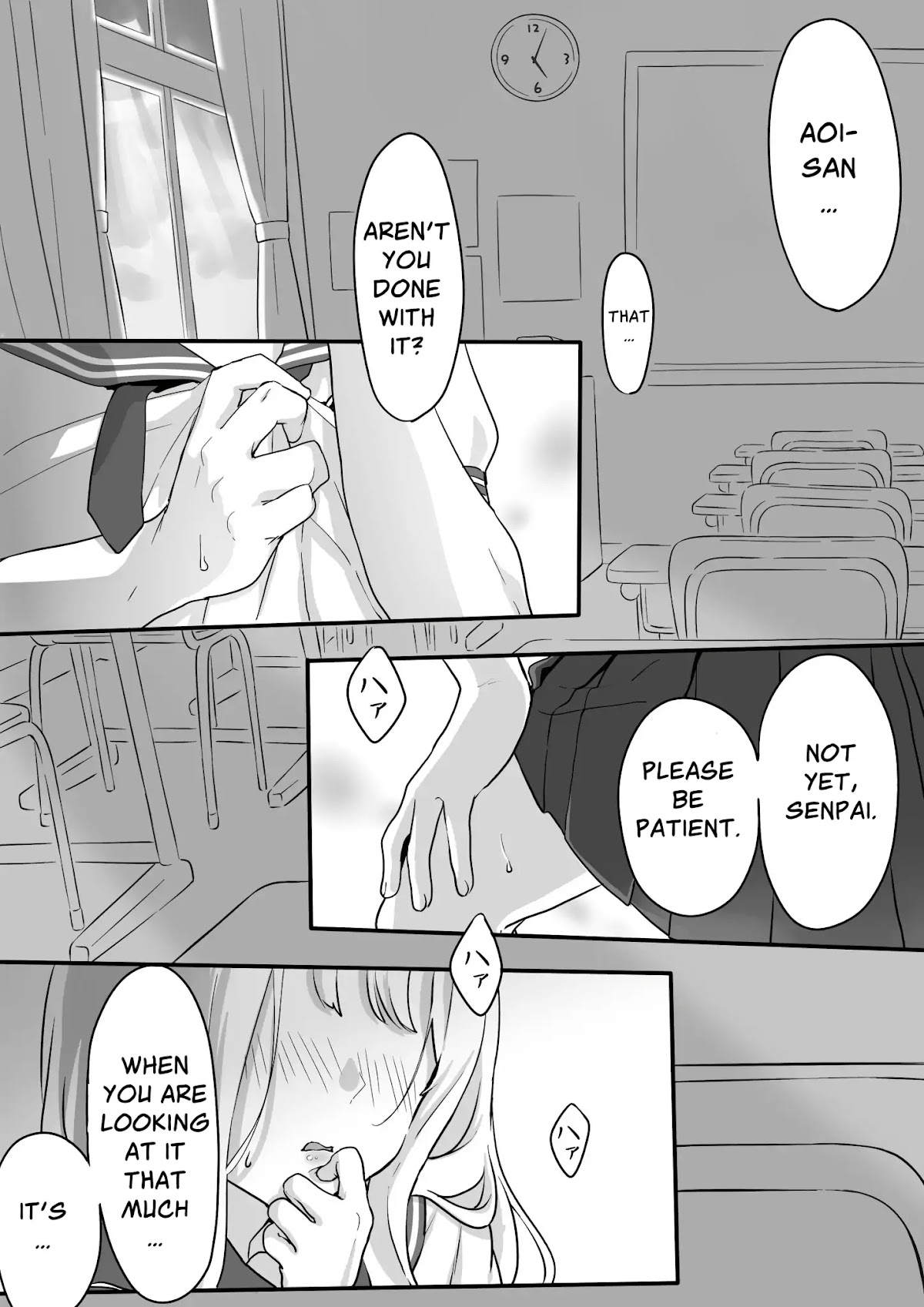 A Story About Junior Confessing to Crossdresser Chapter 2 page 1 - Chapter 2
