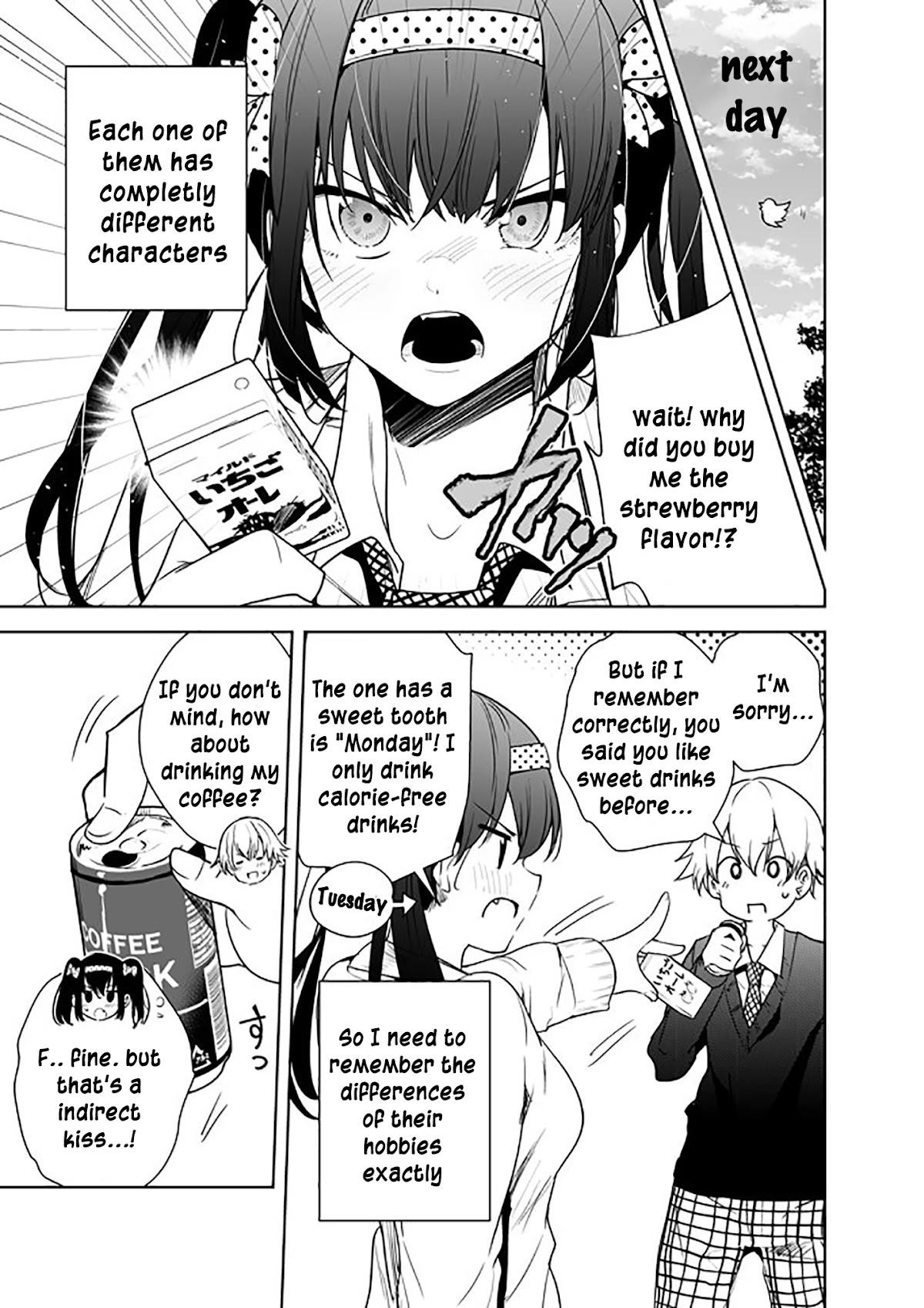 A Story about my girlfriend changing her personalities everyday Chapter 1 page 2 - Chapter 1