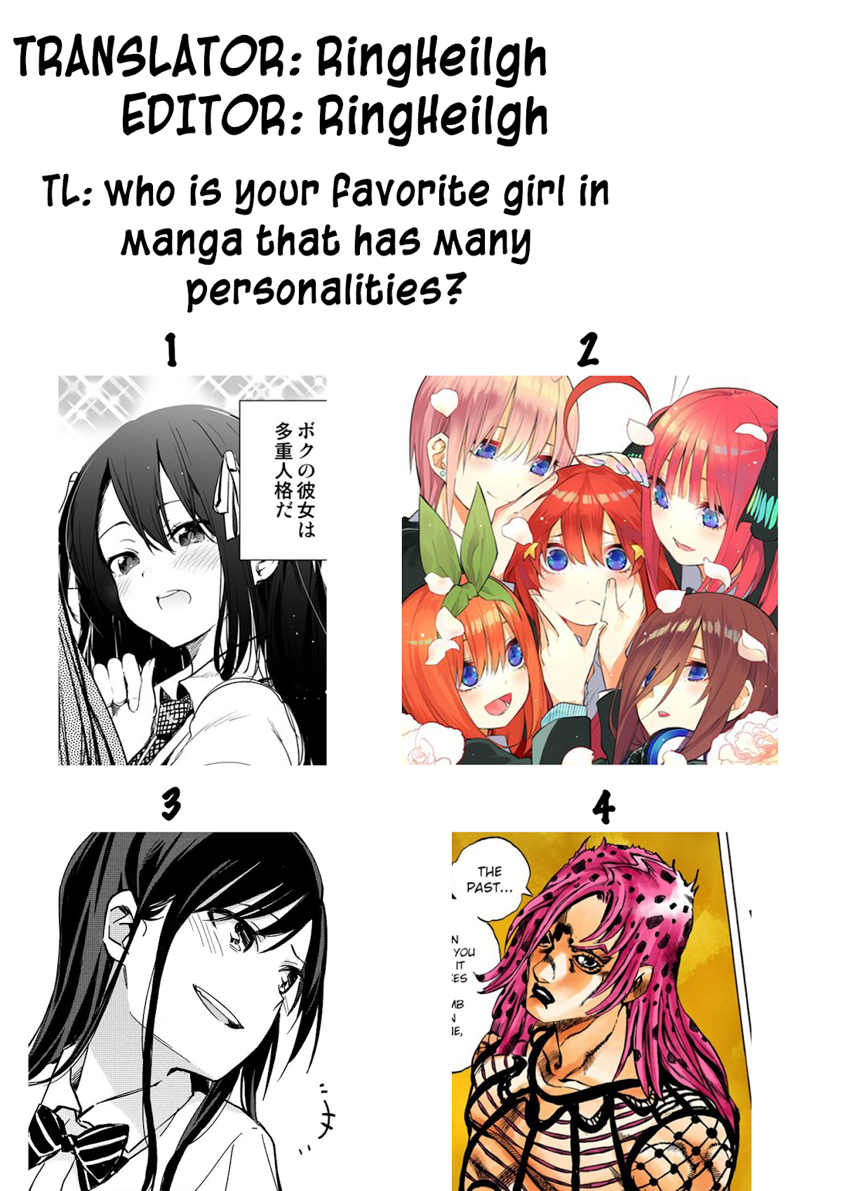 A Story about my girlfriend changing her personalities everyday Chapter 1 page 5 - Chapter 1