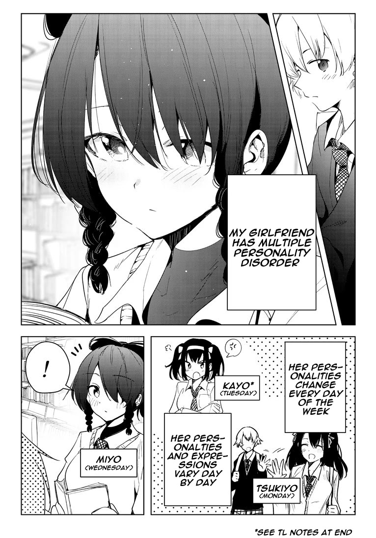 A Story about my girlfriend changing her personalities everyday Chapter 2 page 1 - Chapter 2