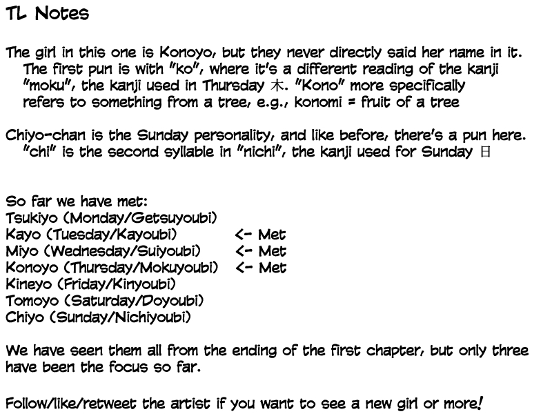 A Story about my girlfriend changing her personalities everyday Chapter 3 page 5 - Chapter 3