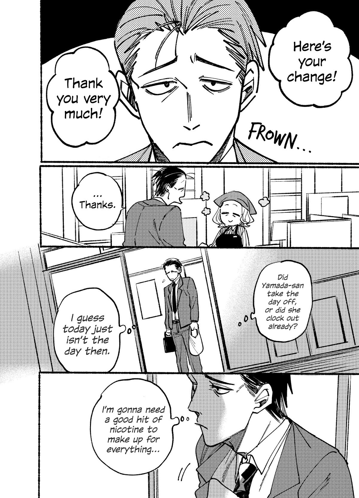 A Story About Smoking at the Back of the Supermarket Chapter 1 page 4 - Chapter 1
