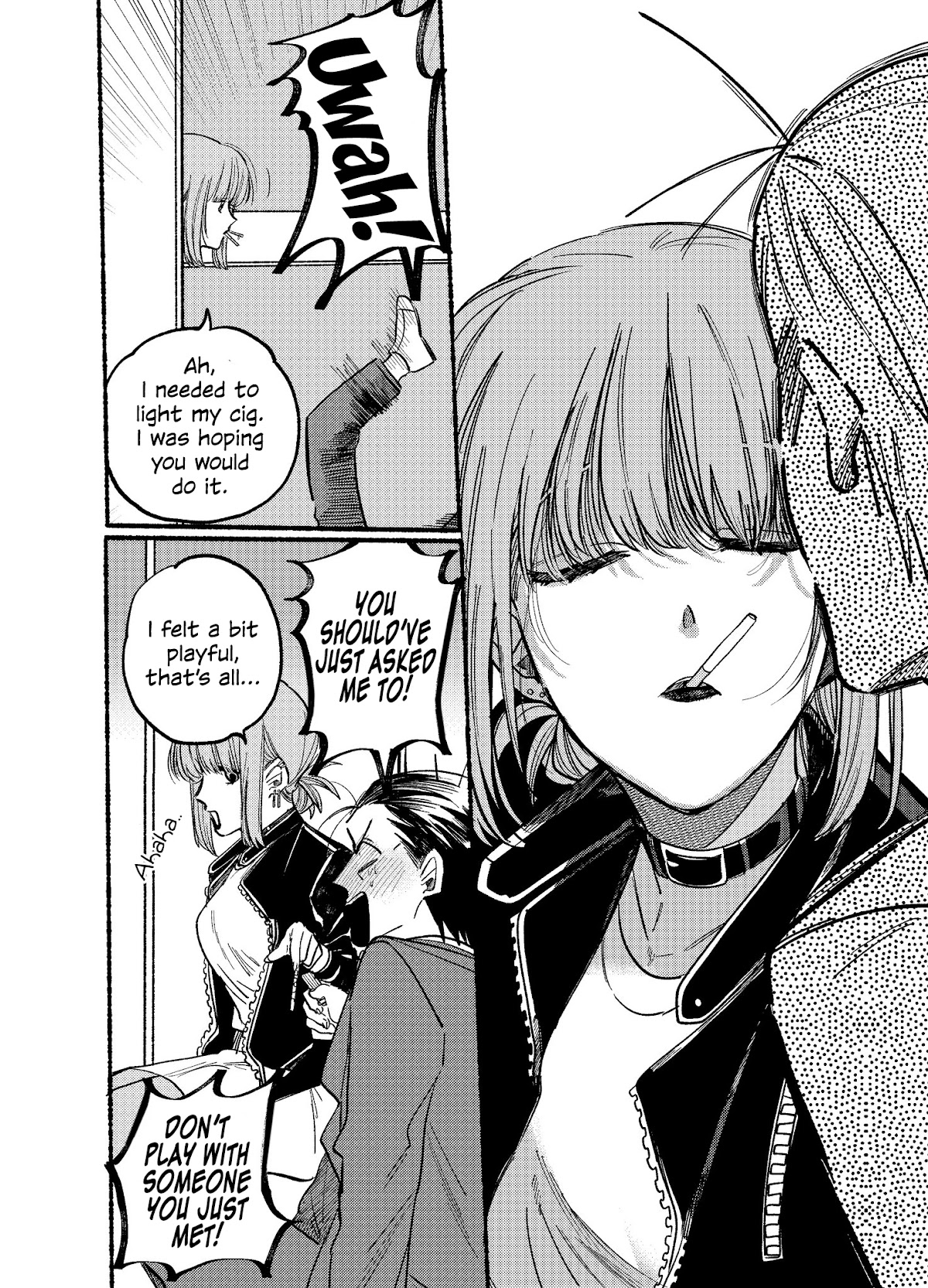 A Story About Smoking at the Back of the Supermarket Chapter 1 page 8 - Chapter 1