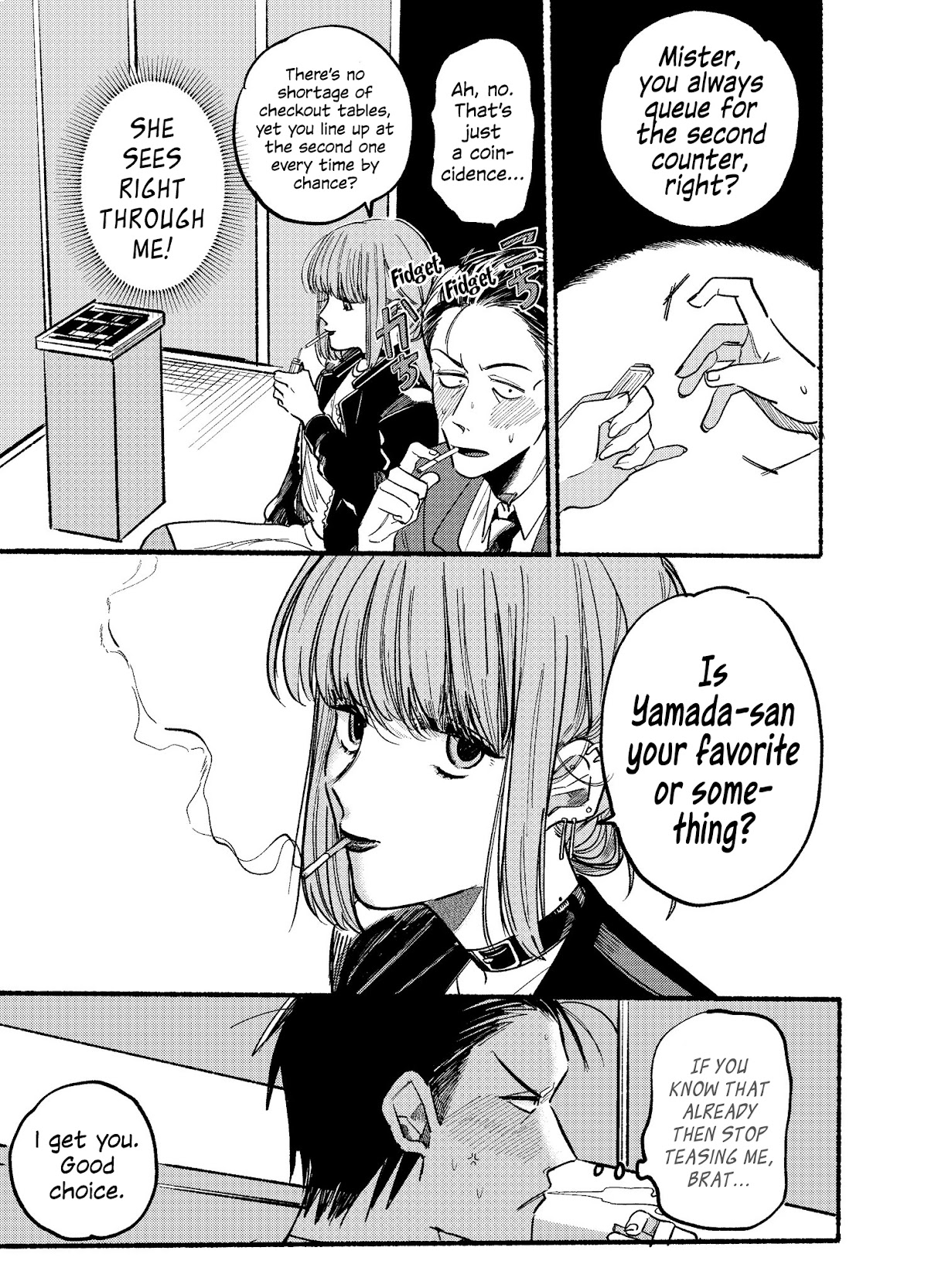 A Story About Smoking at the Back of the Supermarket Chapter 1 page 9 - Chapter 1