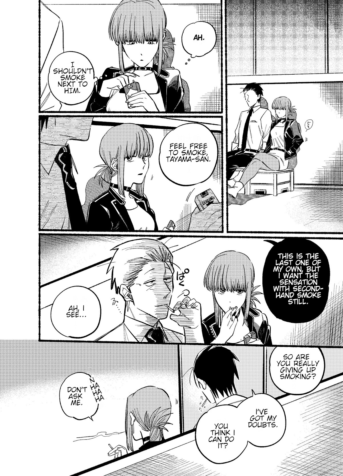A Story About Smoking at the Back of the Supermarket Chapter 16 page 8 - Chapter 16