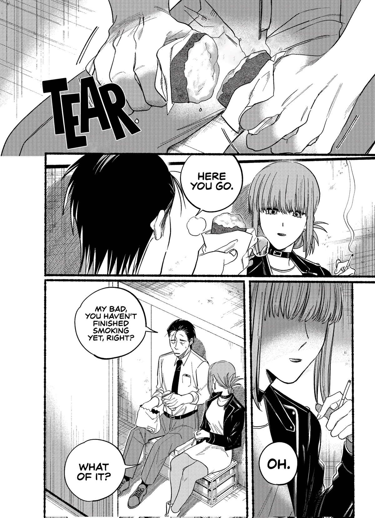 A Story About Smoking at the Back of the Supermarket Chapter 22.2 page 4 - Chapter 22.2