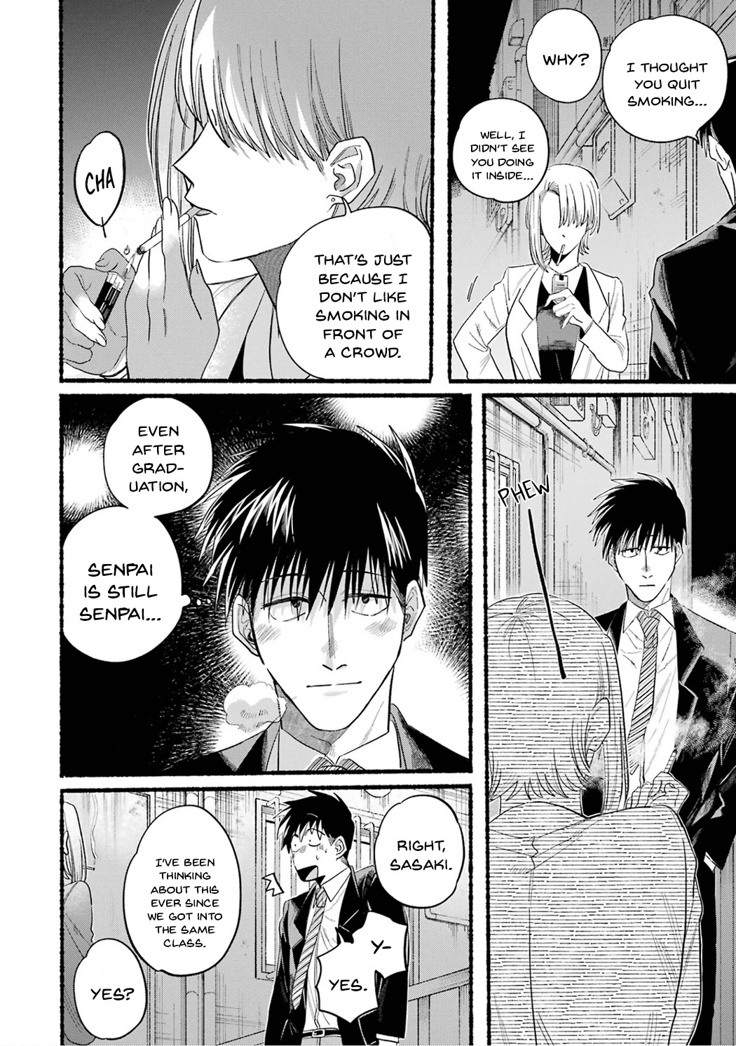 A Story About Smoking at the Back of the Supermarket Chapter 24.6 page 12 - Chapter 24.6: Vol.2 Extras