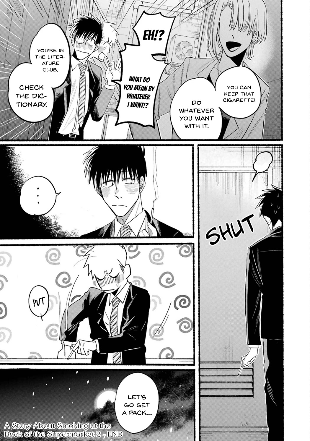A Story About Smoking at the Back of the Supermarket Chapter 24.6 page 21 - Chapter 24.6: Vol.2 Extras