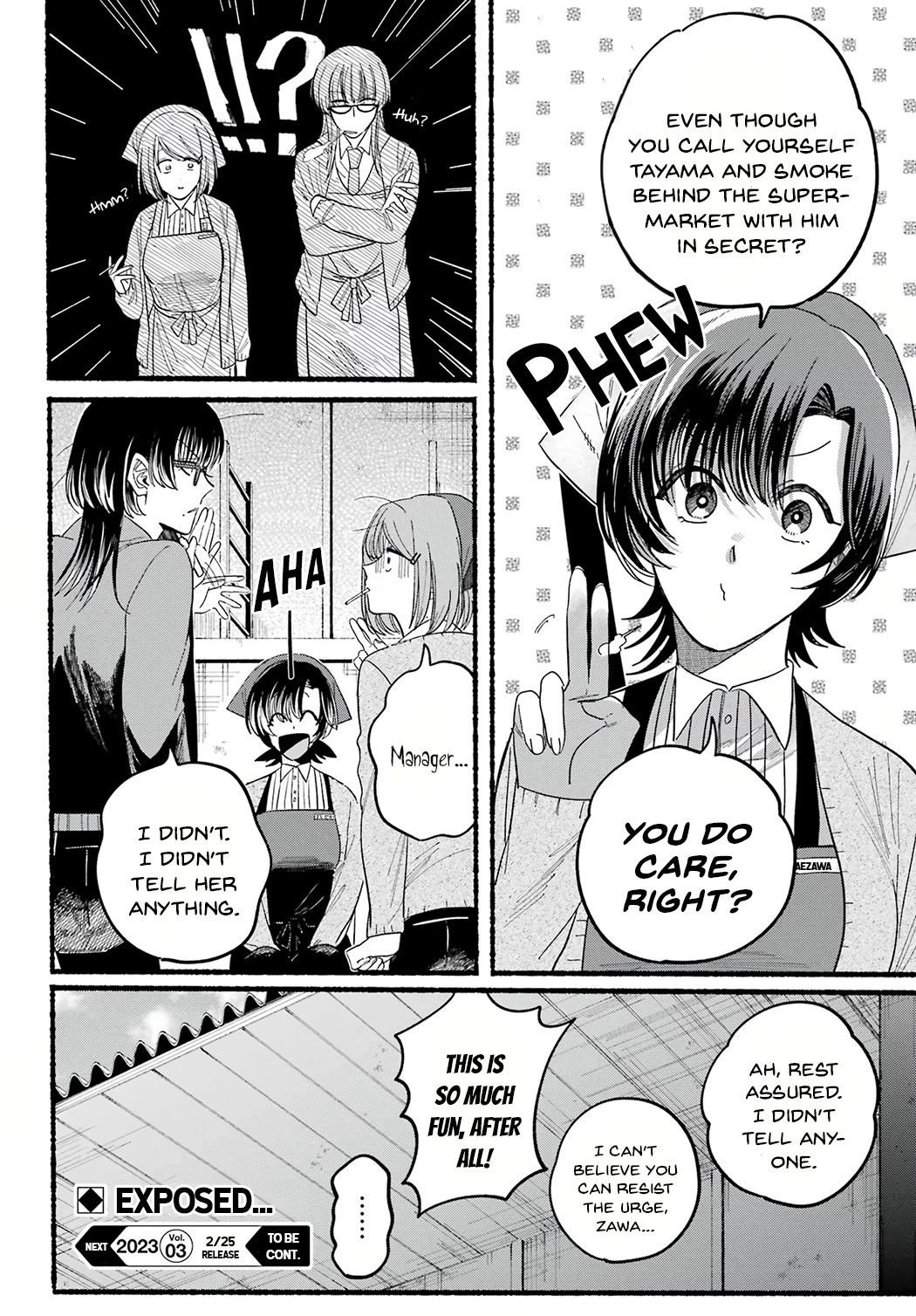 A Story About Smoking at the Back of the Supermarket Chapter 25 page 28 - Chapter 25