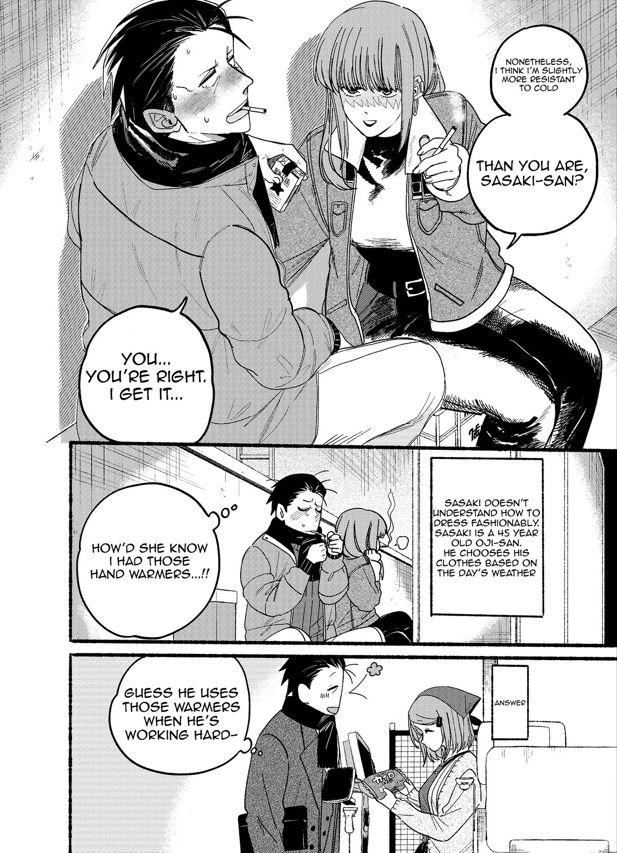 A Story About Smoking at the Back of the Supermarket Chapter 27.1 page 9 - Chapter 27.1: Twitter Extra