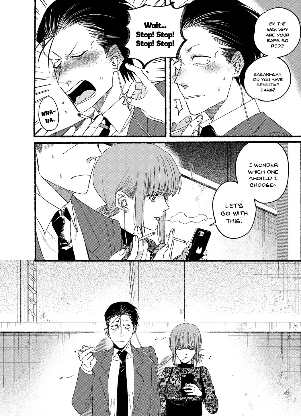 A Story About Smoking at the Back of the Supermarket Chapter 28.2 page 6 - Chapter 28.2: Twitter Extra