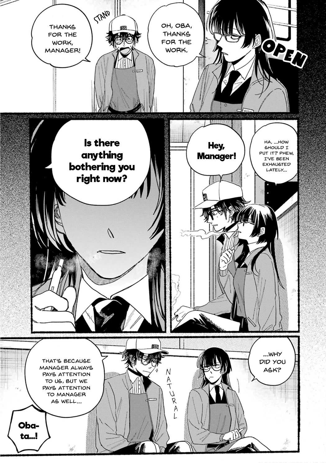 A Story About Smoking at the Back of the Supermarket Chapter 28.5 page 13 - Chapter 28.5: Vol.3 Extras
