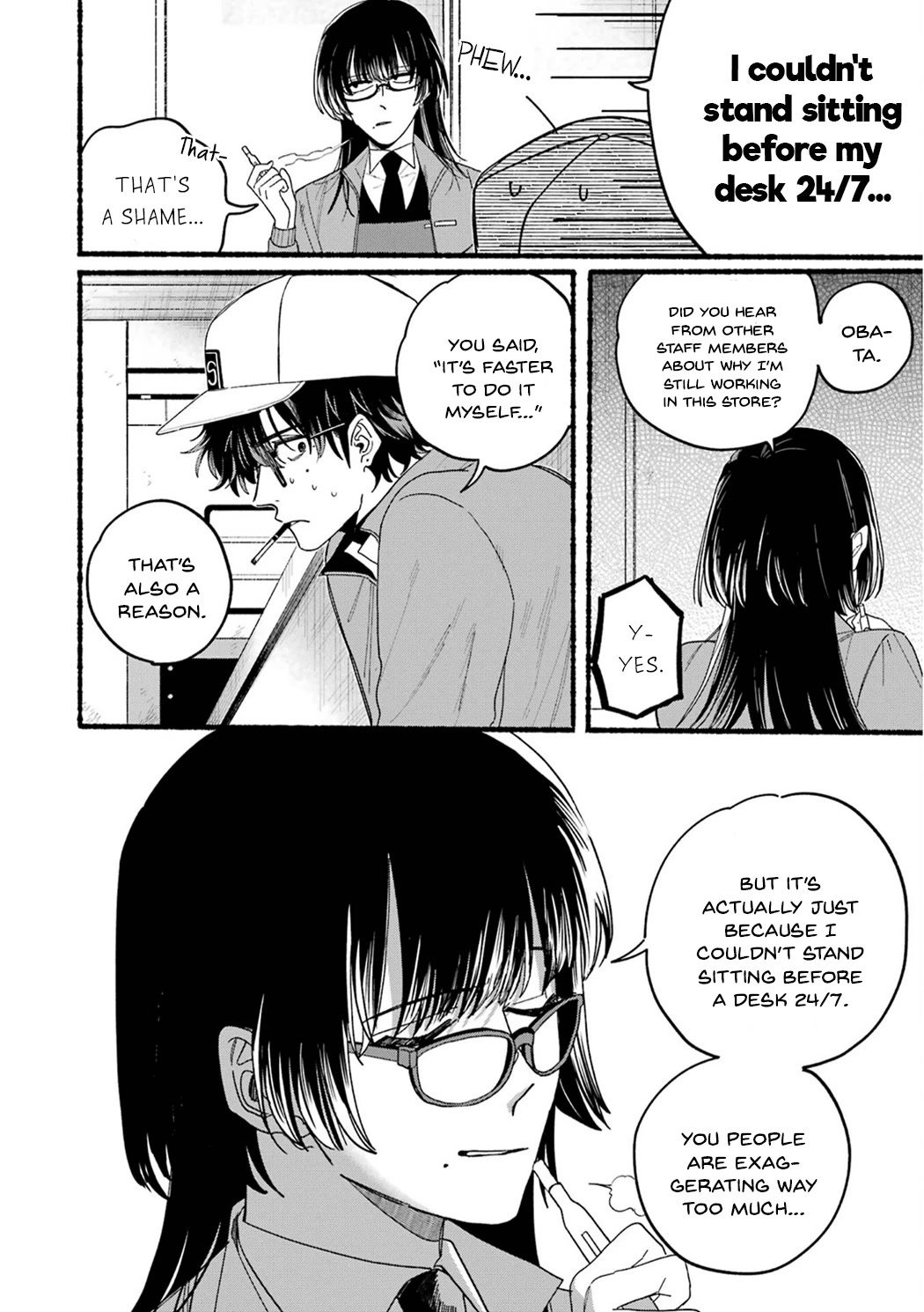 A Story About Smoking at the Back of the Supermarket Chapter 28.5 page 22 - Chapter 28.5: Vol.3 Extras