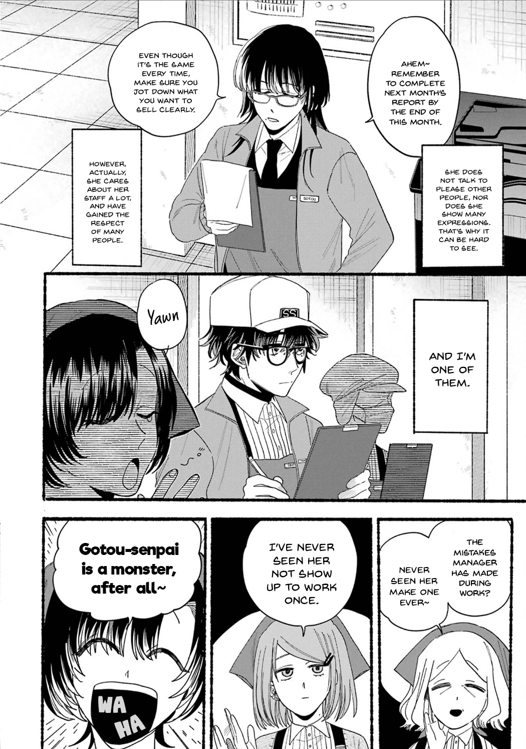 A Story About Smoking at the Back of the Supermarket Chapter 28.5 page 6 - Chapter 28.5: Vol.3 Extras