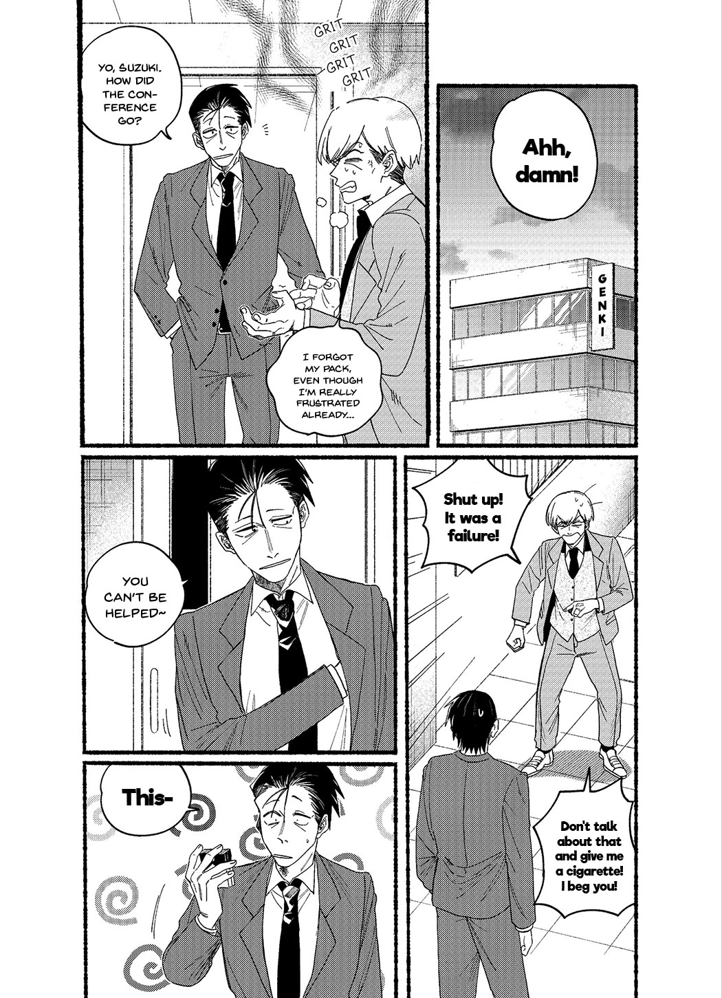 A Story About Smoking at the Back of the Supermarket Chapter 29.1 page 1 - Chapter 29.1: Twitter Extra