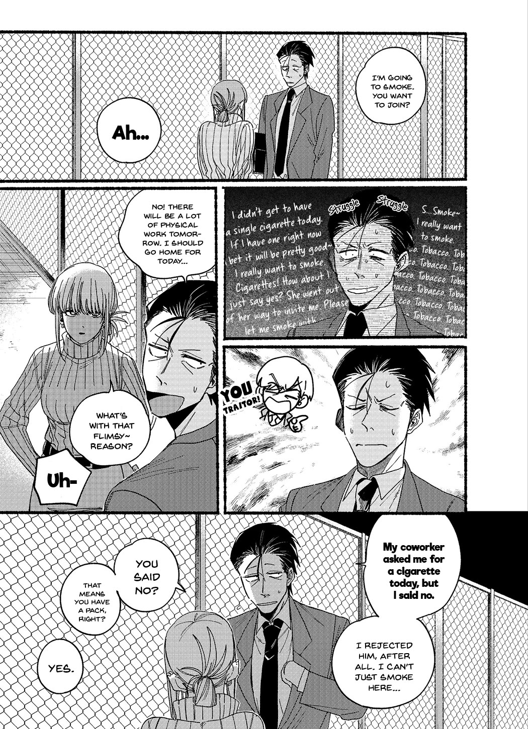 A Story About Smoking at the Back of the Supermarket Chapter 29.1 page 5 - Chapter 29.1: Twitter Extra