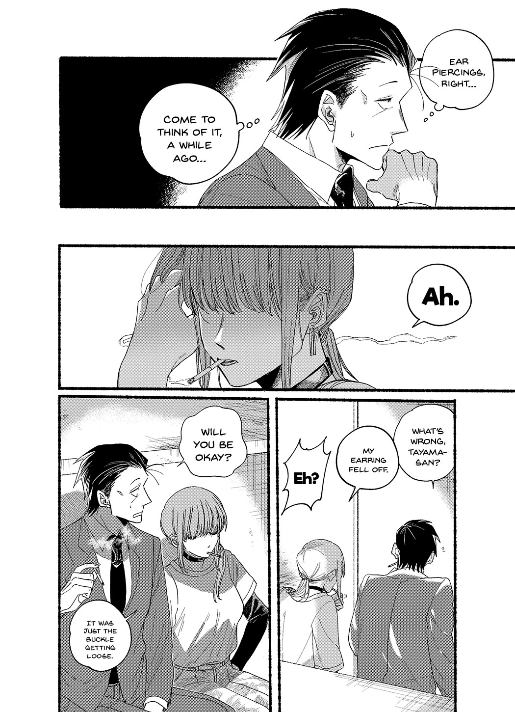 A Story About Smoking at the Back of the Supermarket Chapter 30.1 page 2 - Chapter 30.1: Twitter Extra