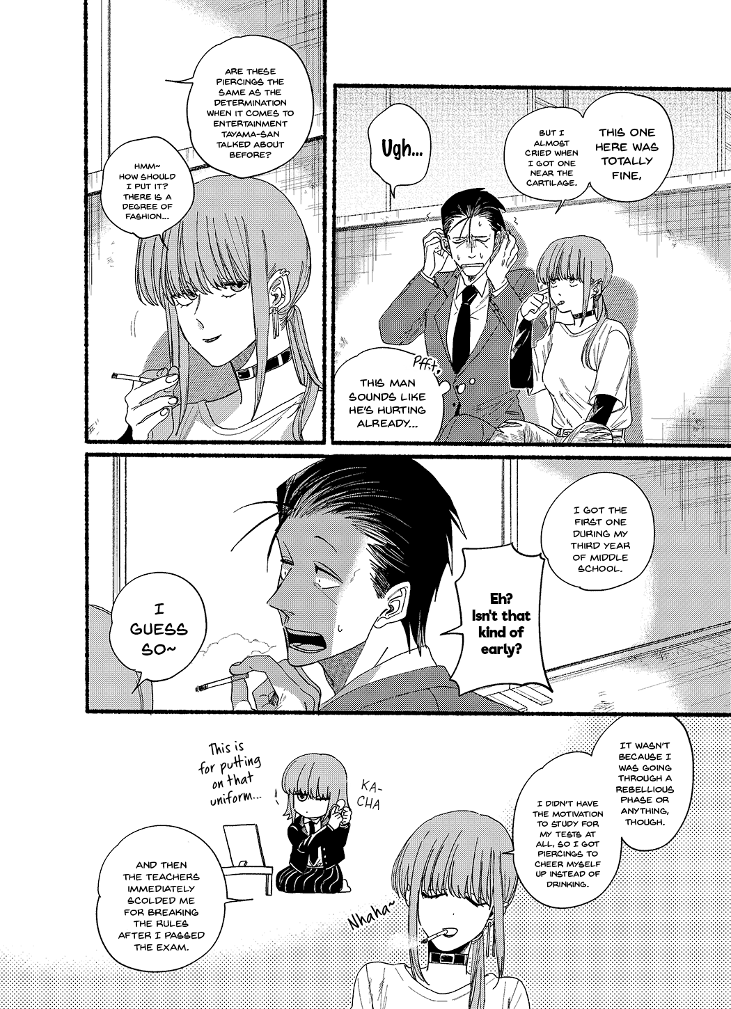 A Story About Smoking at the Back of the Supermarket Chapter 30.1 page 4 - Chapter 30.1: Twitter Extra