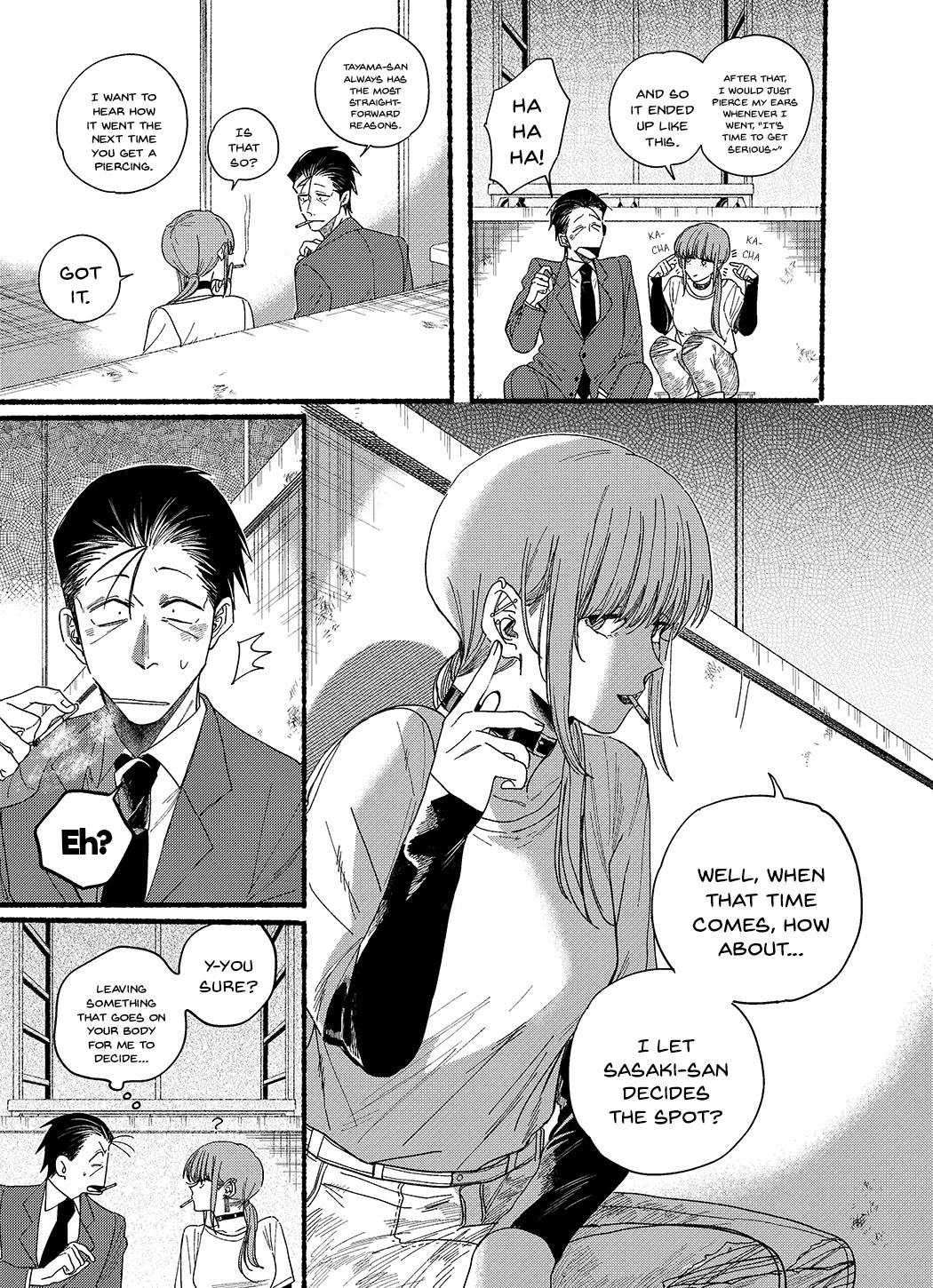 A Story About Smoking at the Back of the Supermarket Chapter 30.1 page 5 - Chapter 30.1: Twitter Extra