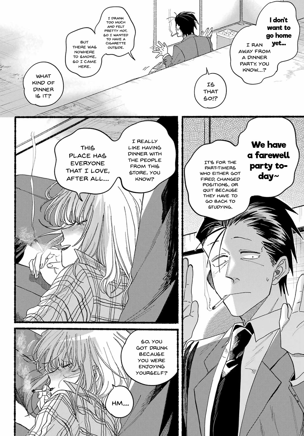 A Story About Smoking at the Back of the Supermarket Chapter 31 page 14 - Chapter 31