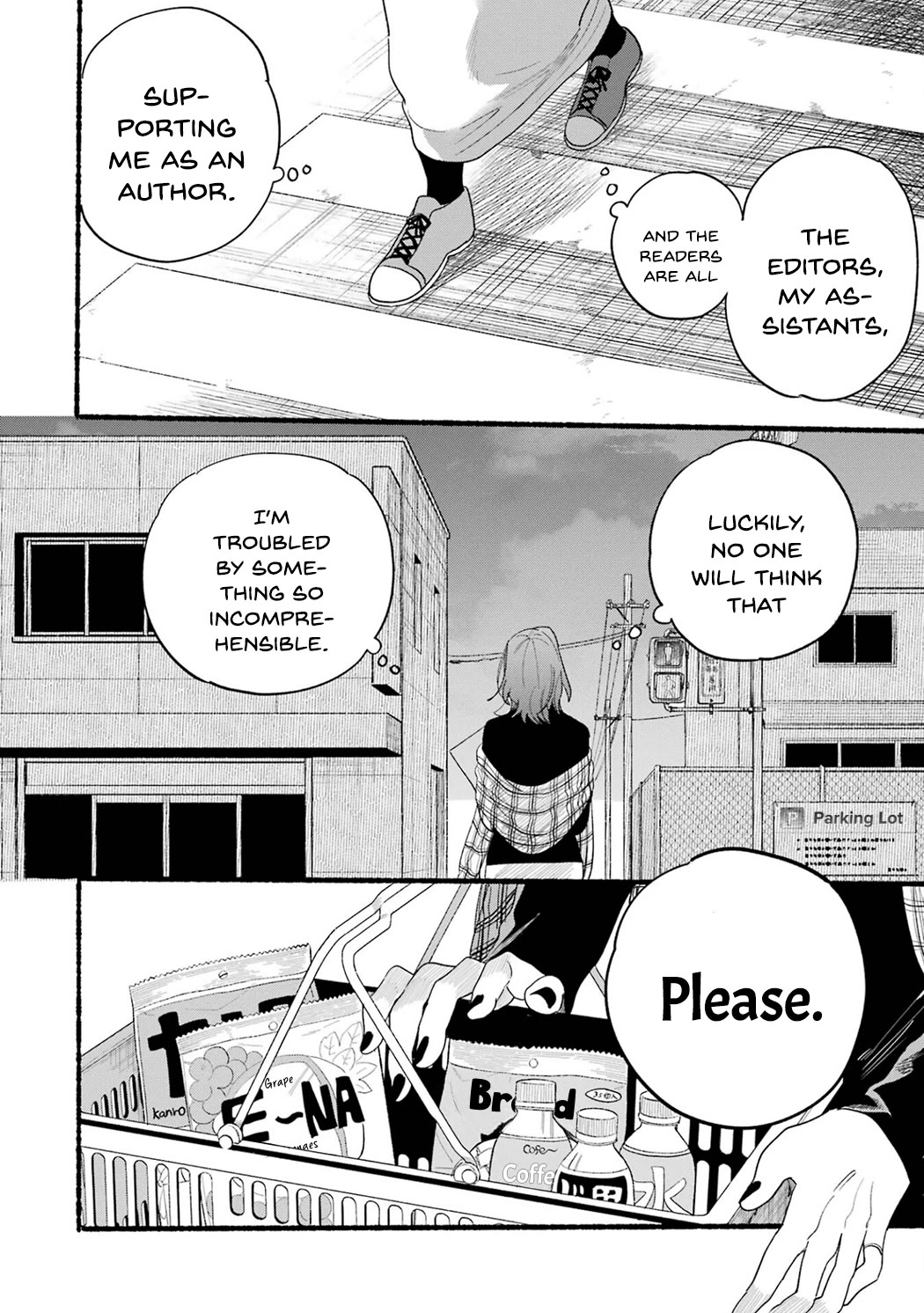 A Story About Smoking at the Back of the Supermarket Chapter 33.5 page 10 - Chapter 33.5: Vol.4 Extras