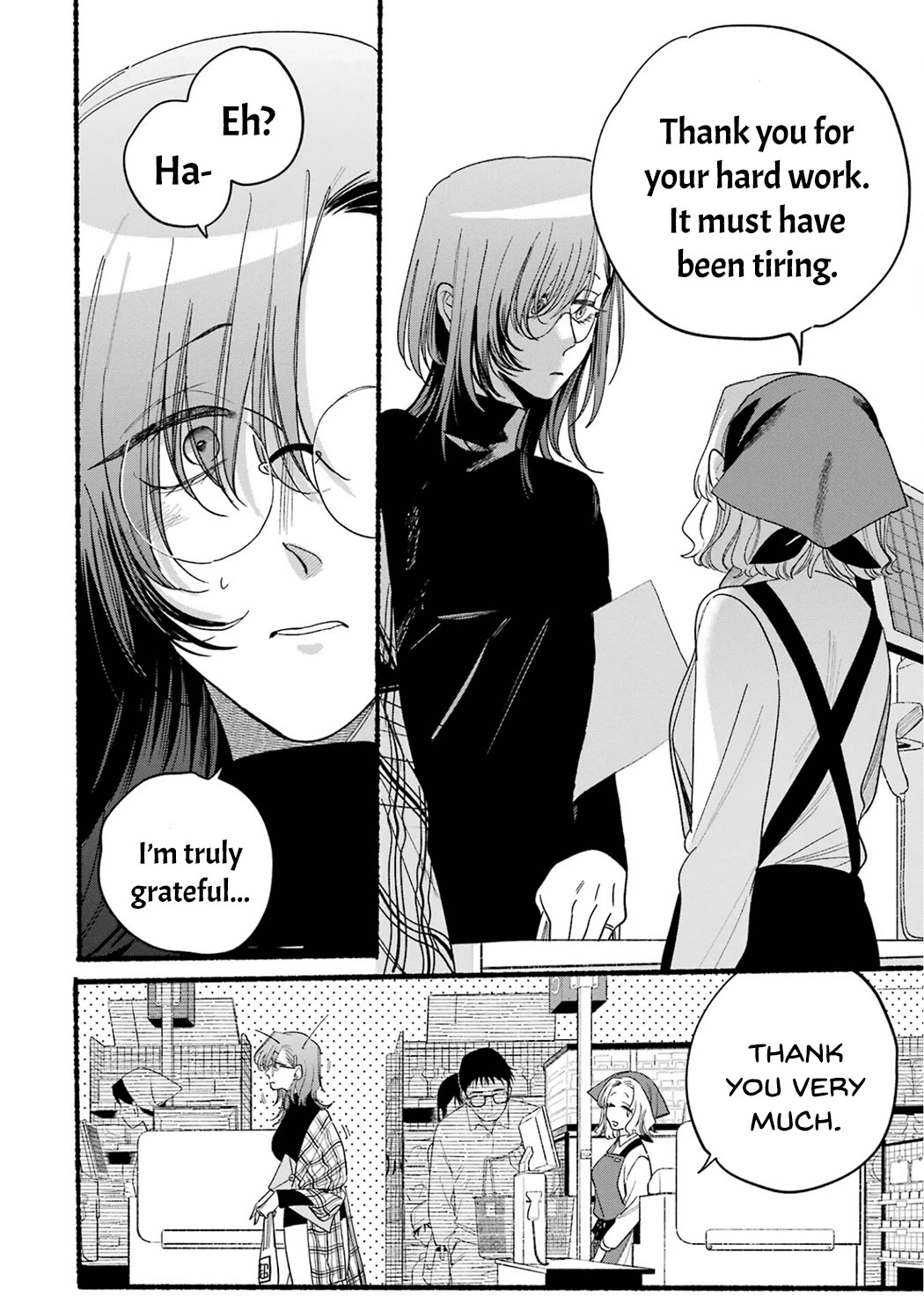 A Story About Smoking at the Back of the Supermarket Chapter 33.5 page 14 - Chapter 33.5: Vol.4 Extras