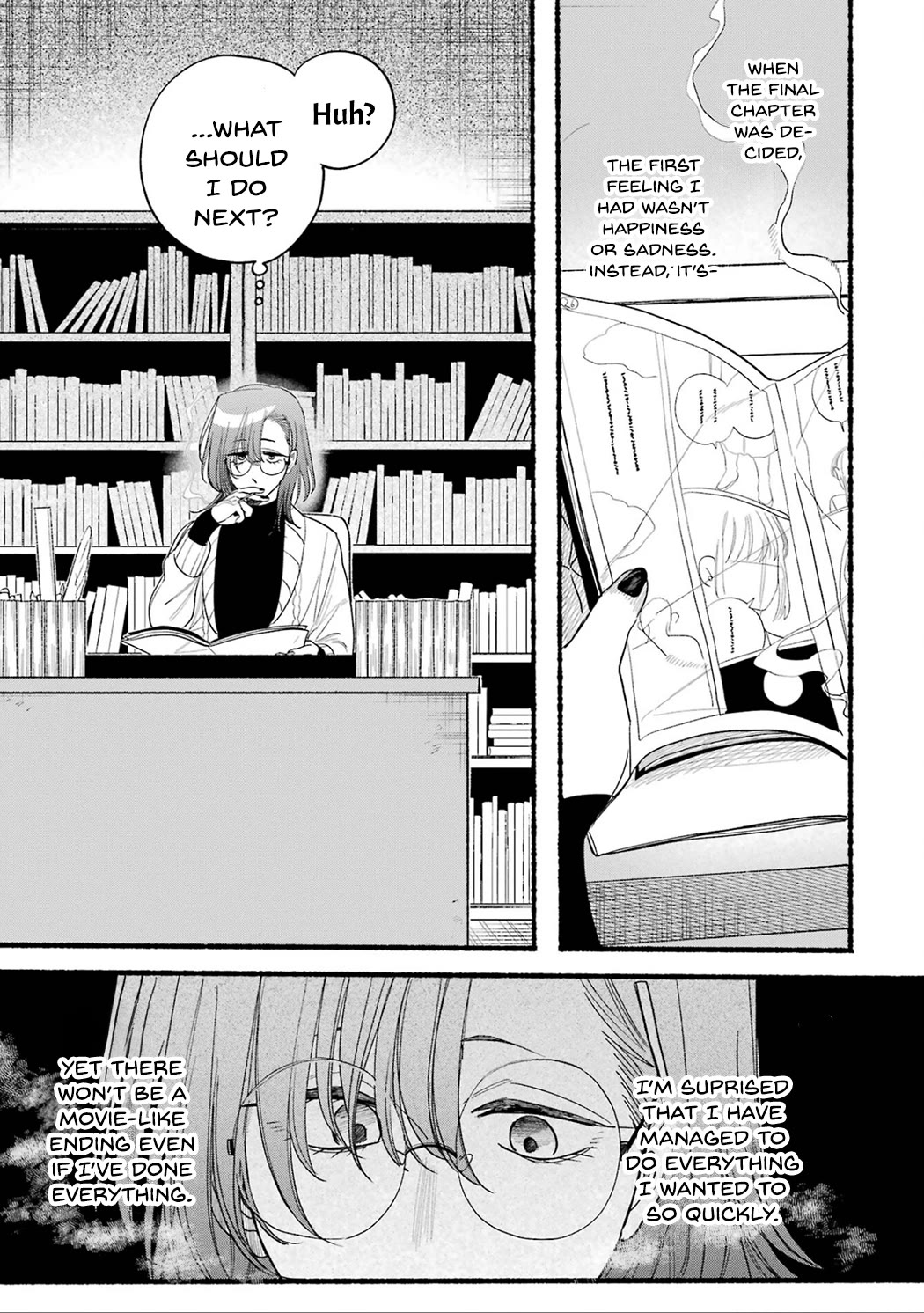 A Story About Smoking at the Back of the Supermarket Chapter 33.5 page 9 - Chapter 33.5: Vol.4 Extras