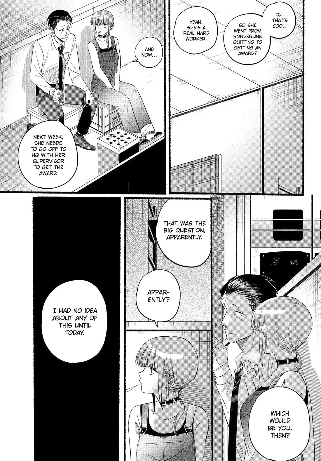 A Story About Smoking at the Back of the Supermarket Chapter 40 page 13 - Chapter 40