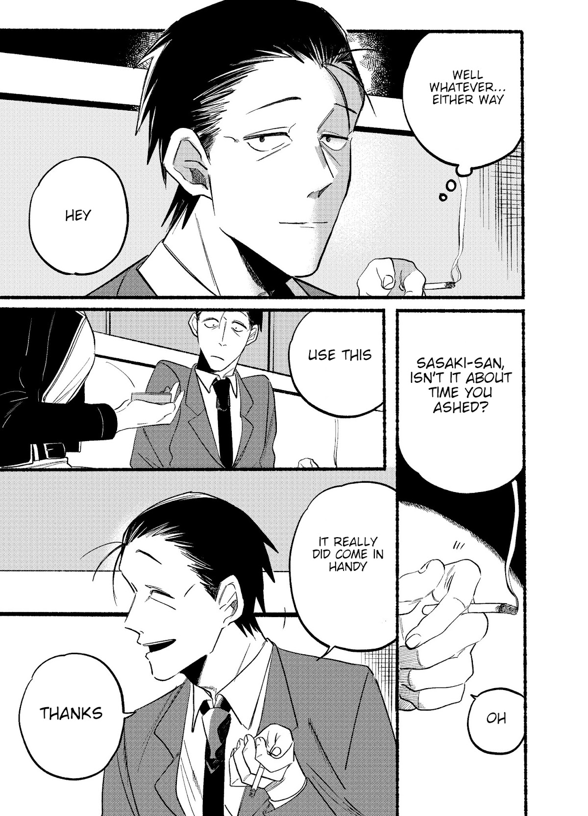 A Story About Smoking at the Back of the Supermarket Chapter 9 page 7 - Chapter 9