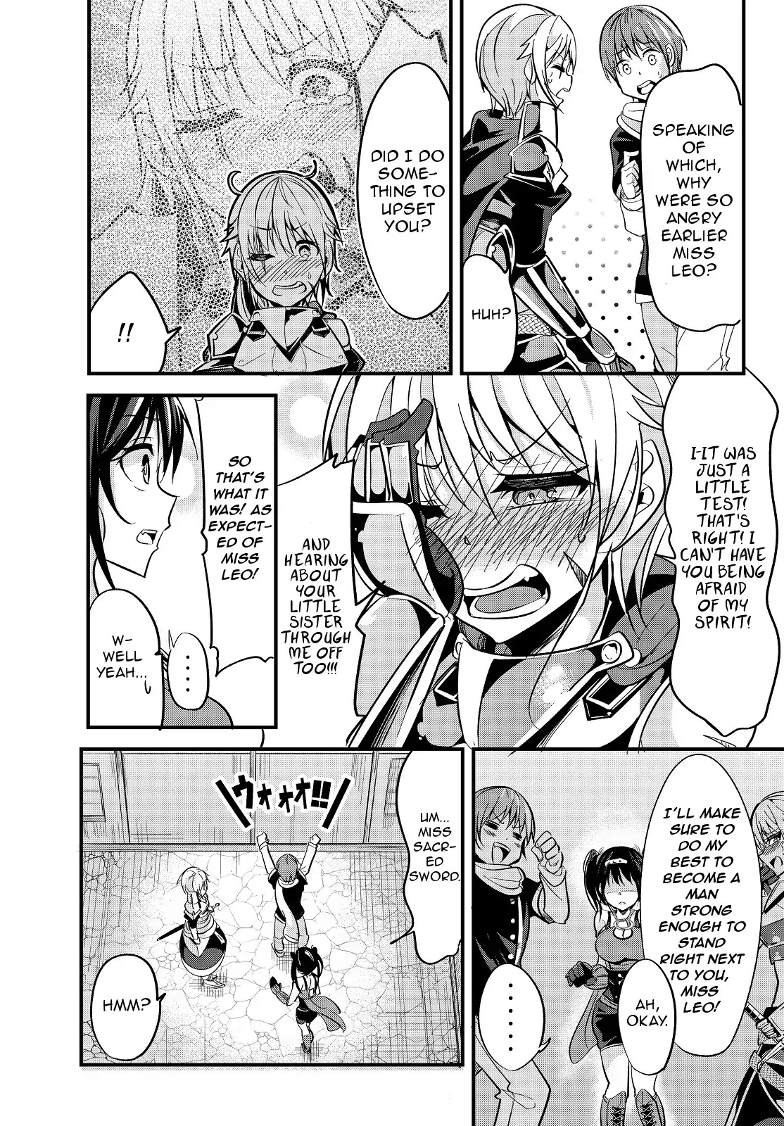 A Story About Treating a Female Knight Who Has Never Been Treated as a Woman as a Woman Chapter 10 page 5 - Chapter 10: The Female Knight and a Mysterious Beauty (2)