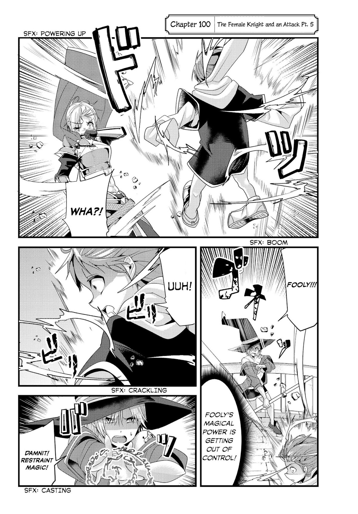 A Story About Treating a Female Knight Who Has Never Been Treated as a Woman as a Woman Chapter 100 page 2 - Chapter 100: The Female Knight and an Attack Pt.5