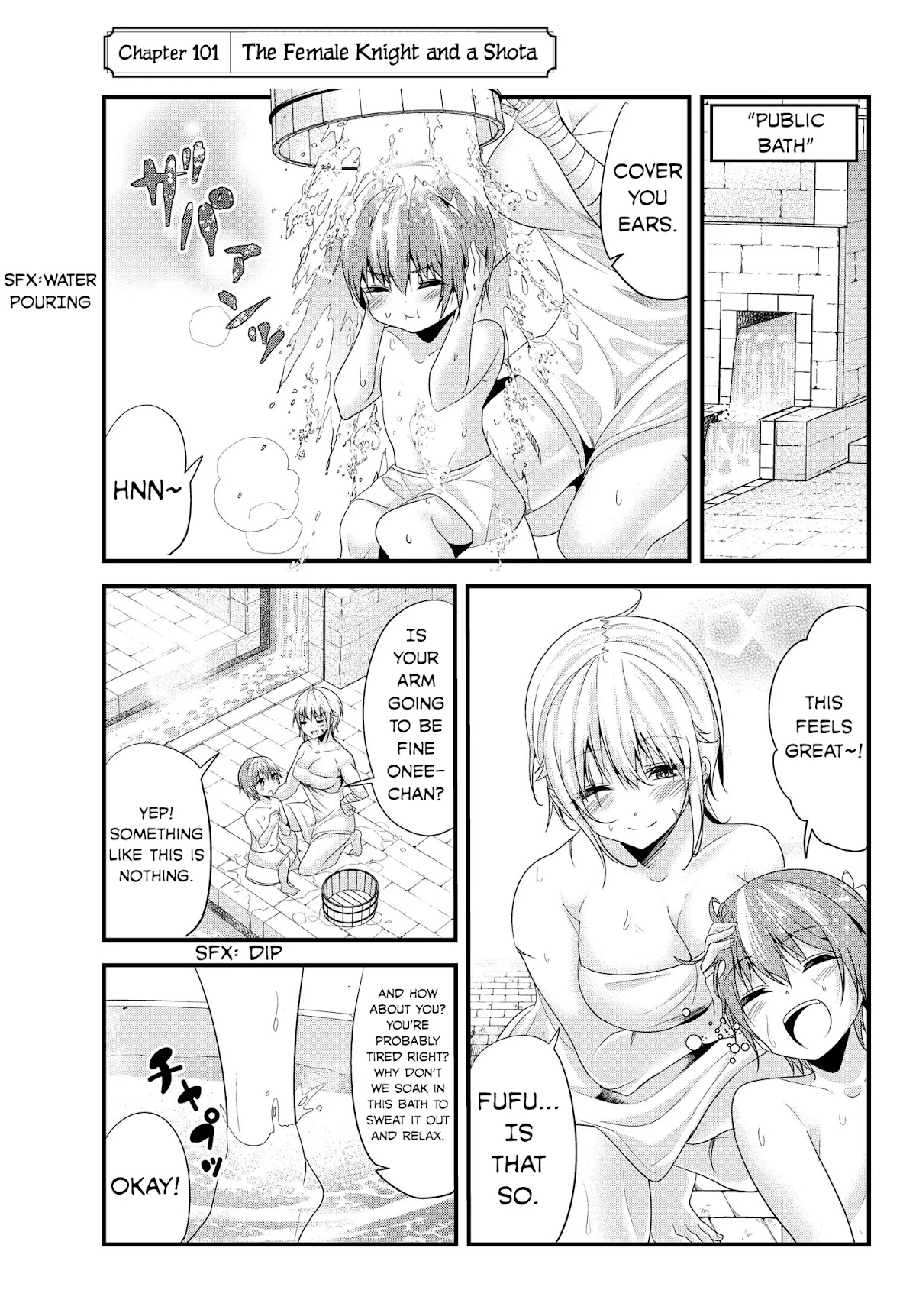 A Story About Treating a Female Knight Who Has Never Been Treated as a Woman as a Woman Chapter 101 page 1 - Chapter 101: The Female Knight and a Shota