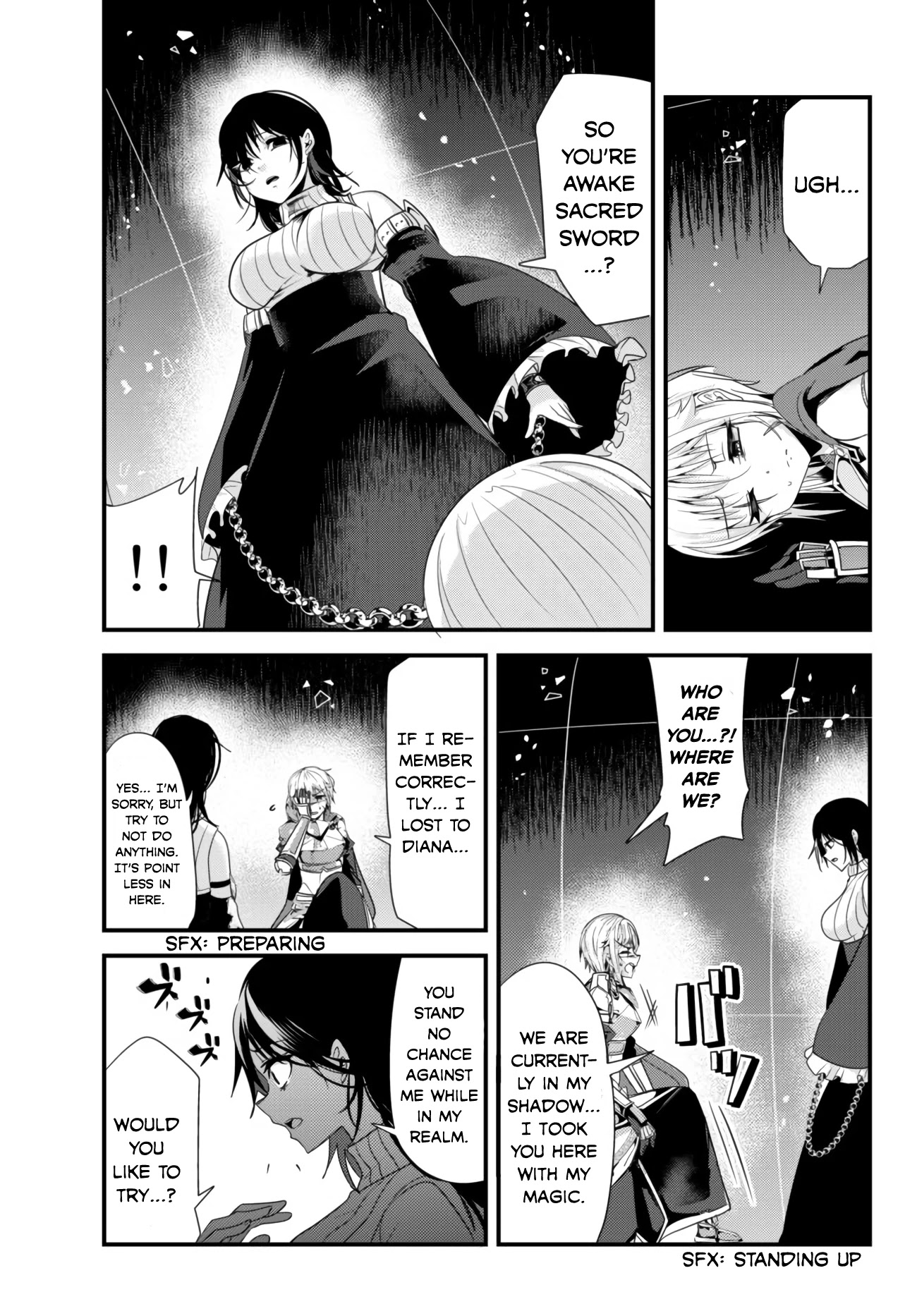 A Story About Treating a Female Knight Who Has Never Been Treated as a Woman as a Woman Chapter 108 page 1 - Chapter 108: The Female Knight and a Friendly Match Pt.3