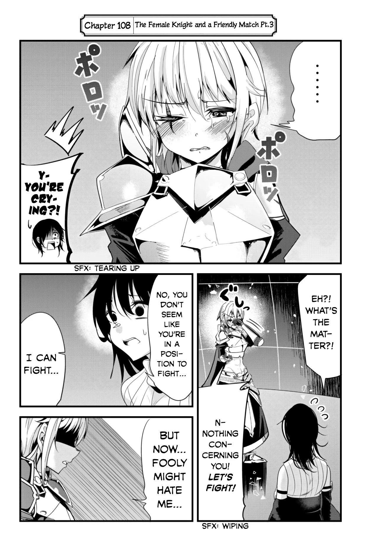 A Story About Treating a Female Knight Who Has Never Been Treated as a Woman as a Woman Chapter 108 page 2 - Chapter 108: The Female Knight and a Friendly Match Pt.3