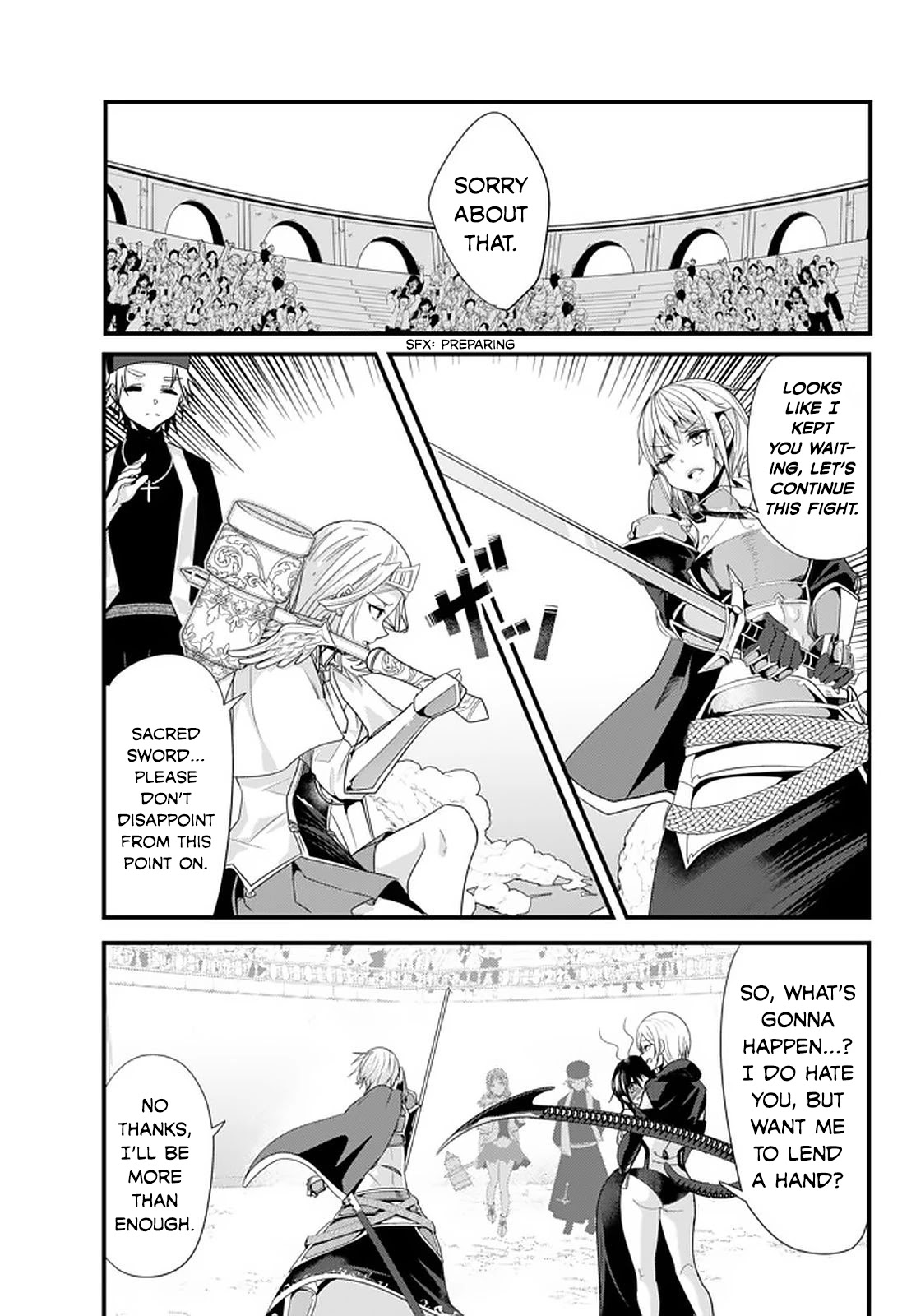 A Story About Treating a Female Knight Who Has Never Been Treated as a Woman as a Woman Chapter 109 page 5 - Chapter 109: The Female Knight and a Friendly Match Pt.4