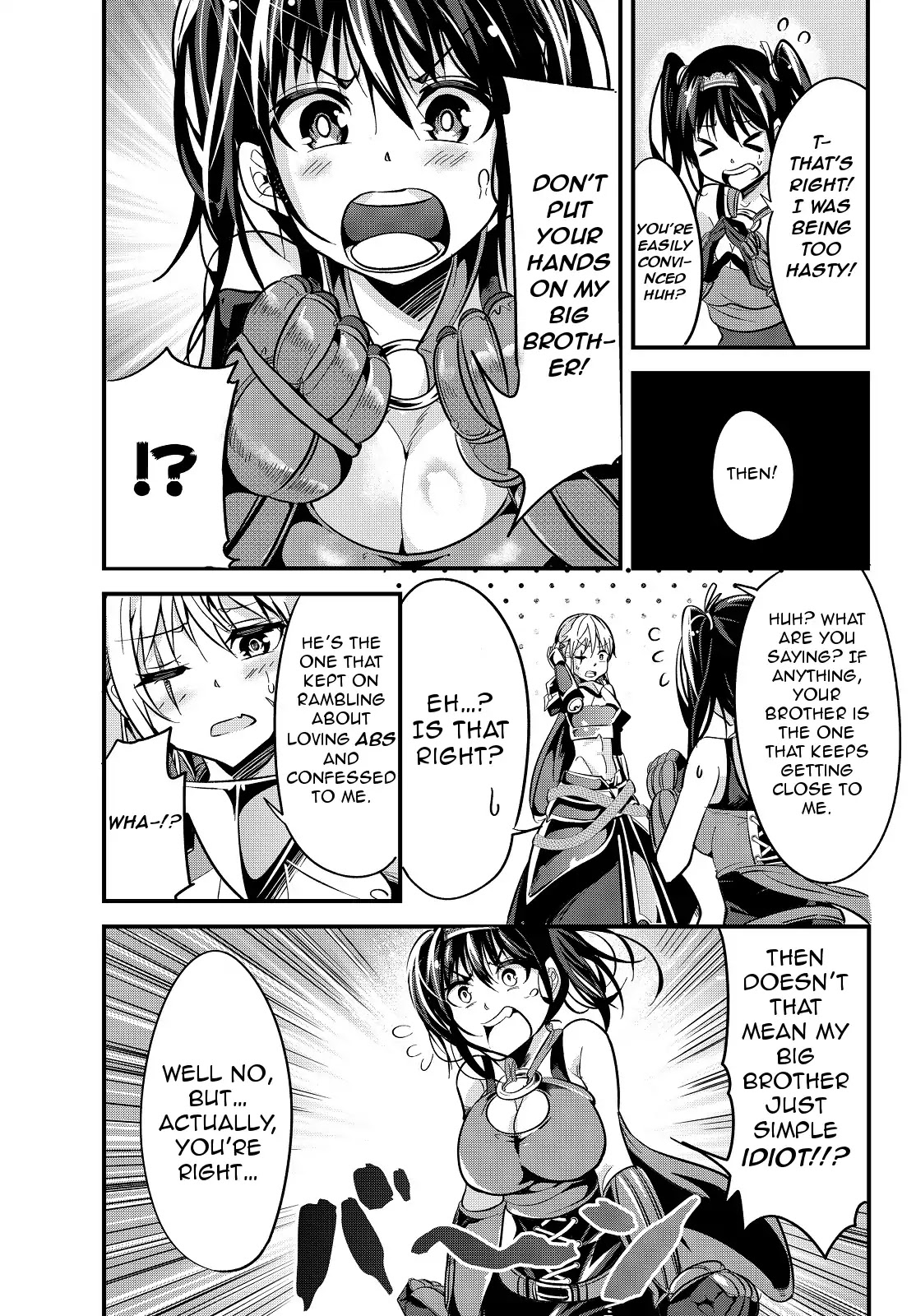 A Story About Treating a Female Knight Who Has Never Been Treated as a Woman as a Woman Chapter 11 page 3 - Chapter 11: The Female Knight and a Troublesome Little Sister