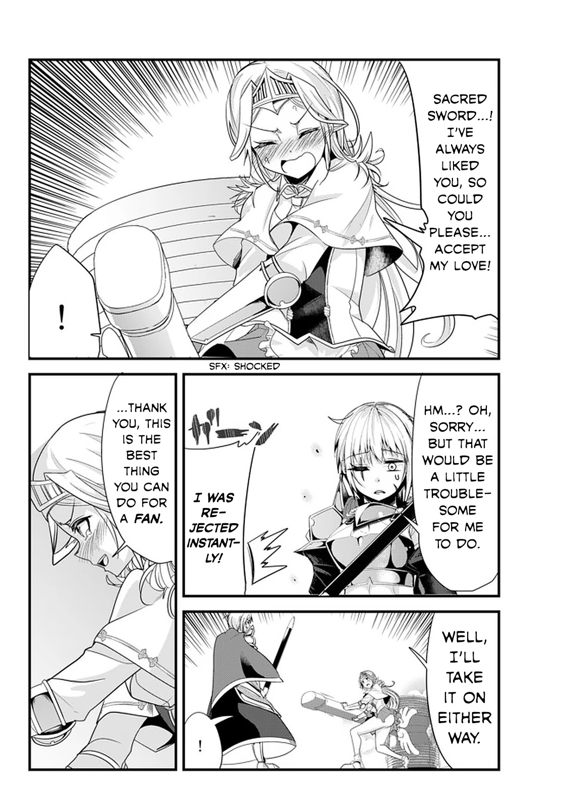 A Story About Treating a Female Knight Who Has Never Been Treated as a Woman as a Woman Chapter 110 page 4 - Chapter 110: The Female Knight and a Friendly Match Pt.5